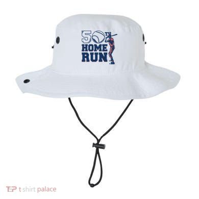50th Home Run Baseball Birthday Gift Bucket Hat