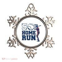 50th Home Run Baseball Birthday Gift Ornament thumb 0