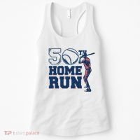 50th Home Run Baseball Birthday Gift Women's Tank Top thumb 0