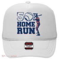 50th Home Run Baseball Birthday Gift Hat thumb 0