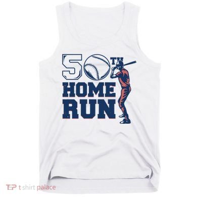 50th Home Run Baseball Birthday Gift Tank Top