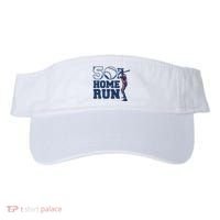 50th Home Run Baseball Birthday Gift Visor thumb 0