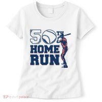 50th Home Run Baseball Birthday Gift Women's T-Shirt thumb 0