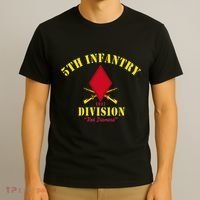 5th Infantry Division Veterans Day T-Shirt thumb 3