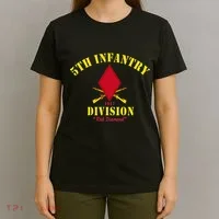 5th Infantry Division Veterans Day T-Shirt thumb 4