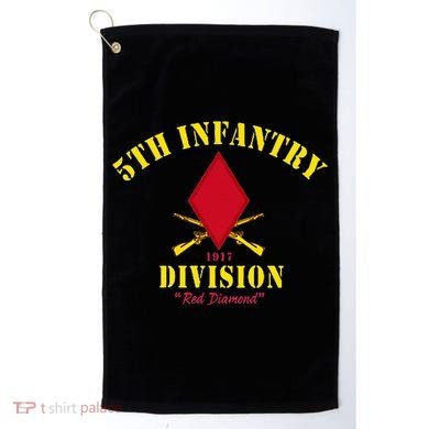 5th Infantry Division Veterans Day Golf Towel