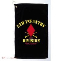5th Infantry Division Veterans Day Golf Towel thumb 0