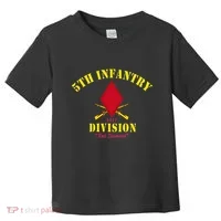 5th Infantry Division Veterans Day Toddler T-Shirt thumb 0