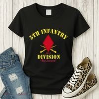5th Infantry Division Veterans Day Women's T-Shirt thumb 3