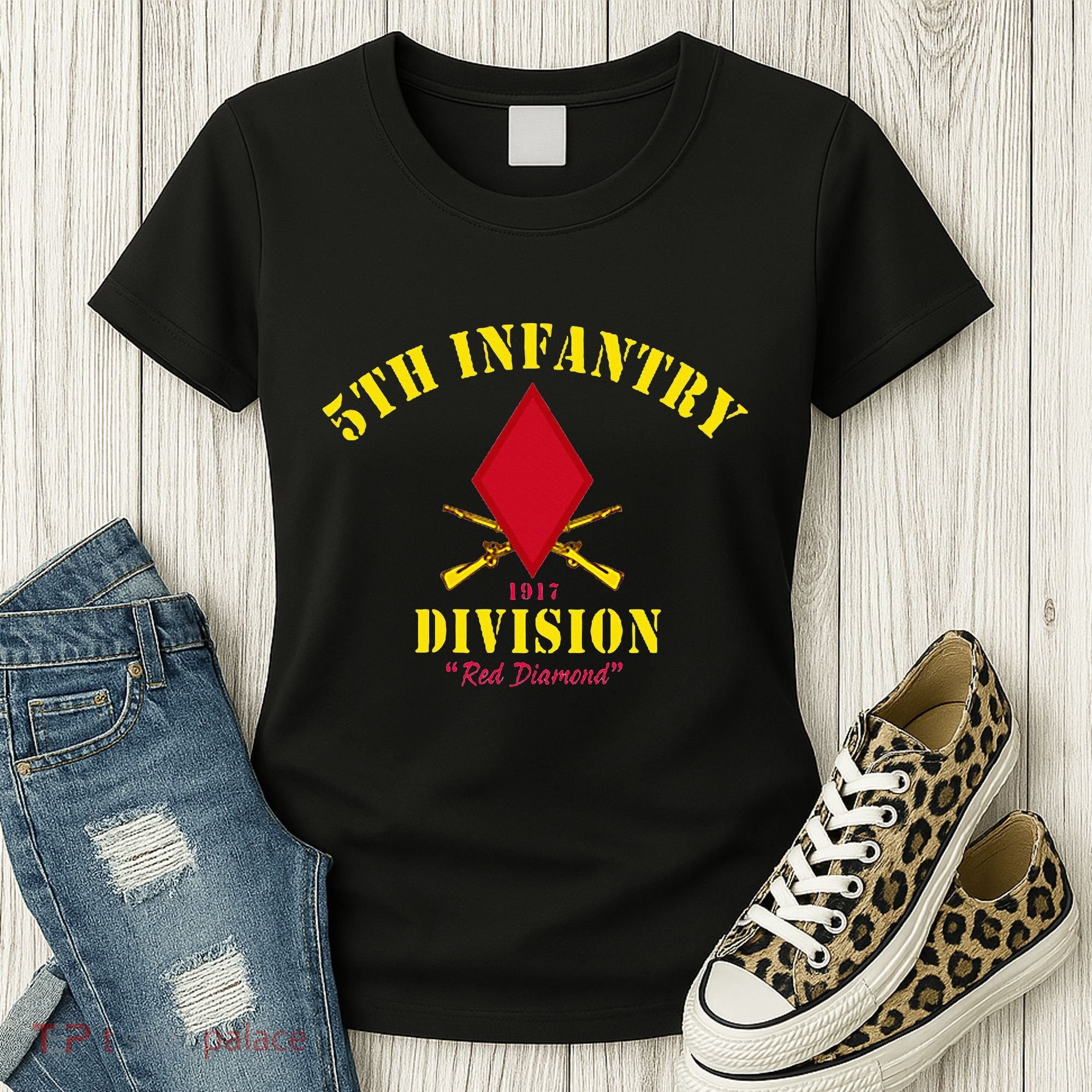 5th Infantry Division Veterans Day Women's T-Shirt