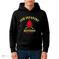 5th Infantry Division Veterans Day Kids Hoodie thumb 4
