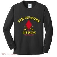 5th Infantry Division Veterans Day Kids Long Sleeve Shirt thumb 0