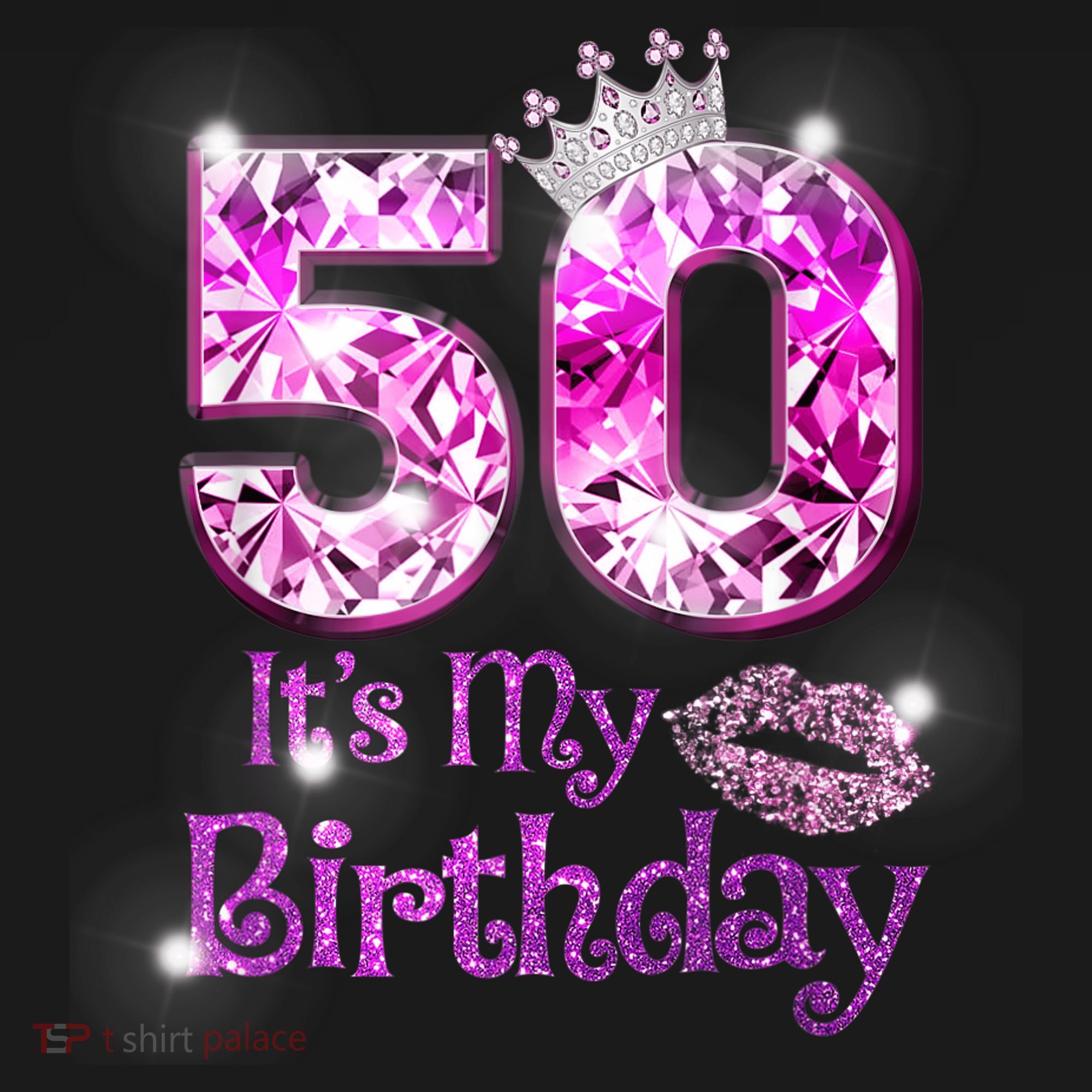 50 It's My Birthday 1972 50th Birthday Gifts WoM.e.n.s Girls T-Shirt