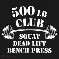 500 Lb Pound Club Gym Weightlifting Powerlift Weightlift Women's Hoodie thumb 2