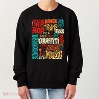 50th Music And Hip Hop Graffiti Cassette Women's Sweatshirt thumb 0