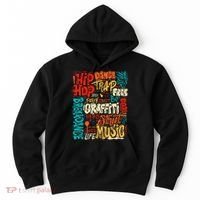 50th Music And Hip Hop Graffiti Cassette Hoodie thumb 0