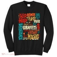 50th Music And Hip Hop Graffiti Cassette Sweatshirt thumb 0