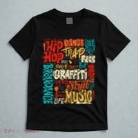 50th Music And Hip Hop Graffiti Cassette T-Shirt thumb 5
