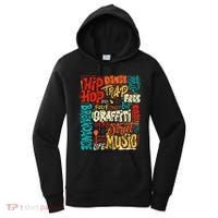 50th Music And Hip Hop Graffiti Cassette Women's Hoodie thumb 0