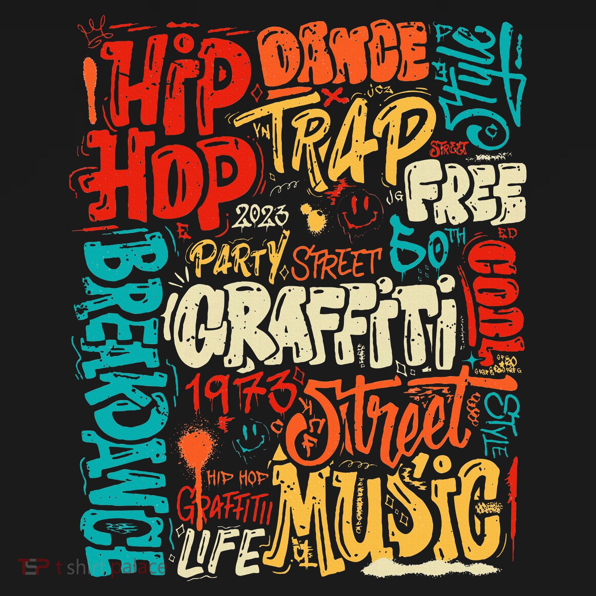 50th Music And Hip Hop Graffiti Cassette Women's Hoodie