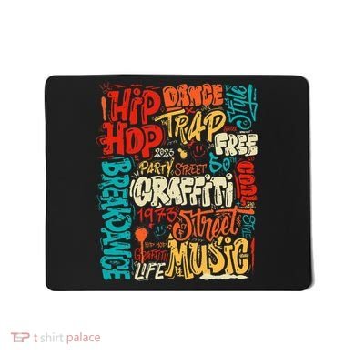 50th Music And Hip Hop Graffiti Cassette Mousepad