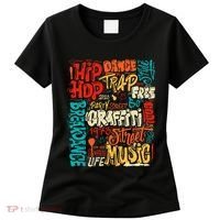 50th Music And Hip Hop Graffiti Cassette Women's T-Shirt thumb 0