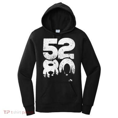 5280 Mile High Denver Colorado Women's Hoodie