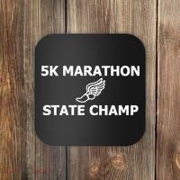 5k Marathon State Champ Coaster thumb 0