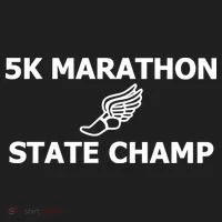 5k Marathon State Champ Tumbler thumb 3