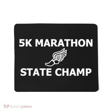 5k Marathon State Champ Mousepad