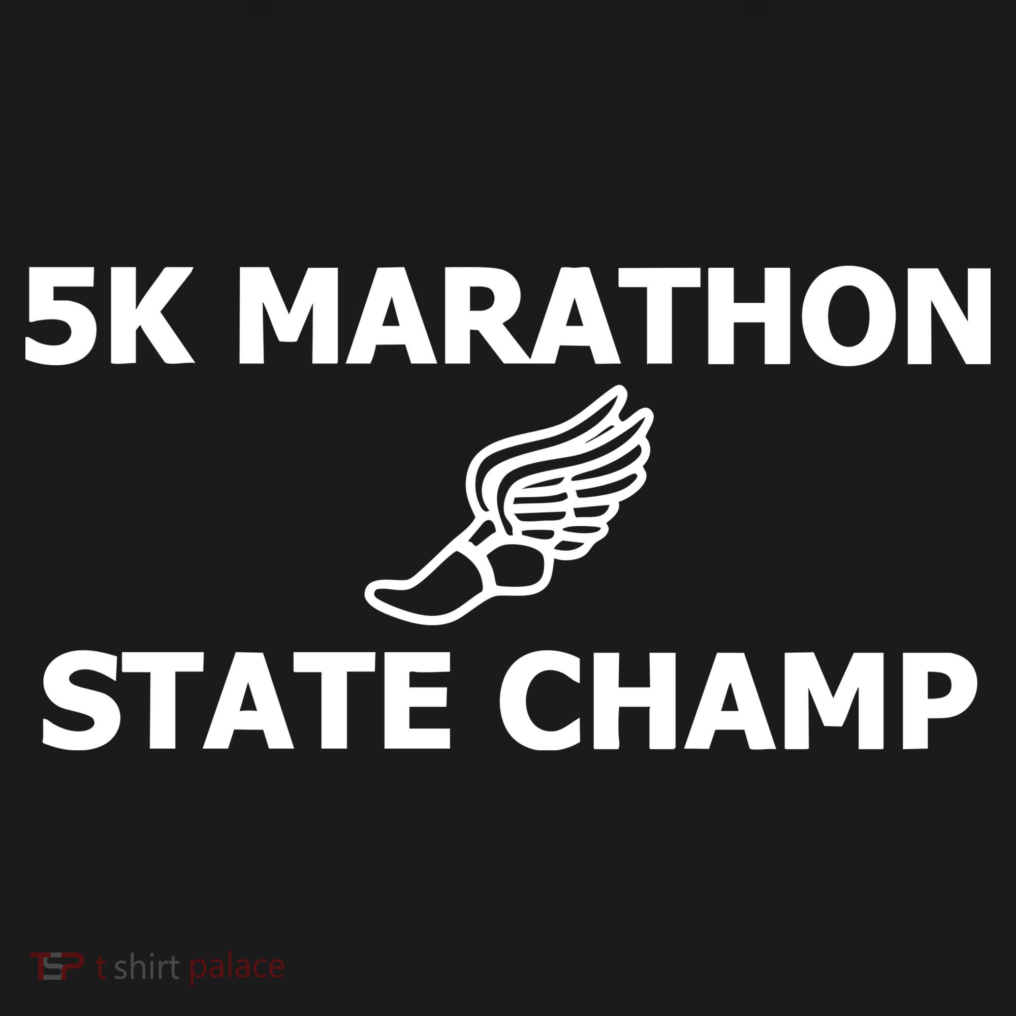 5k Marathon State Champ Ornament