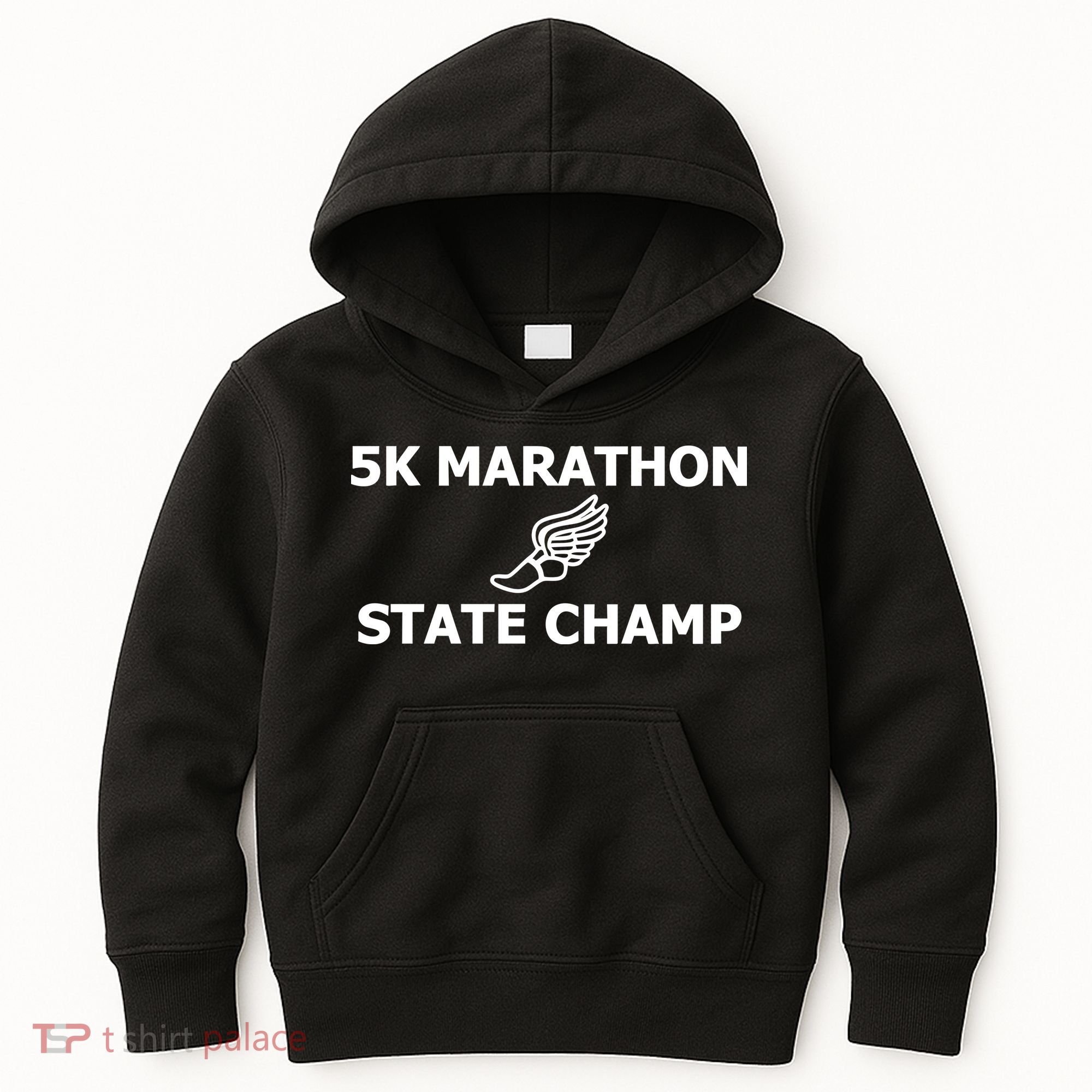 5k Marathon State Champ Kids Hoodie