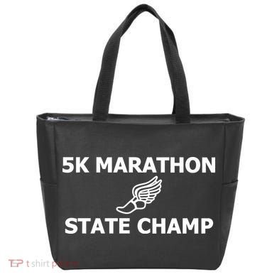 5k Marathon State Champ Tote Bag