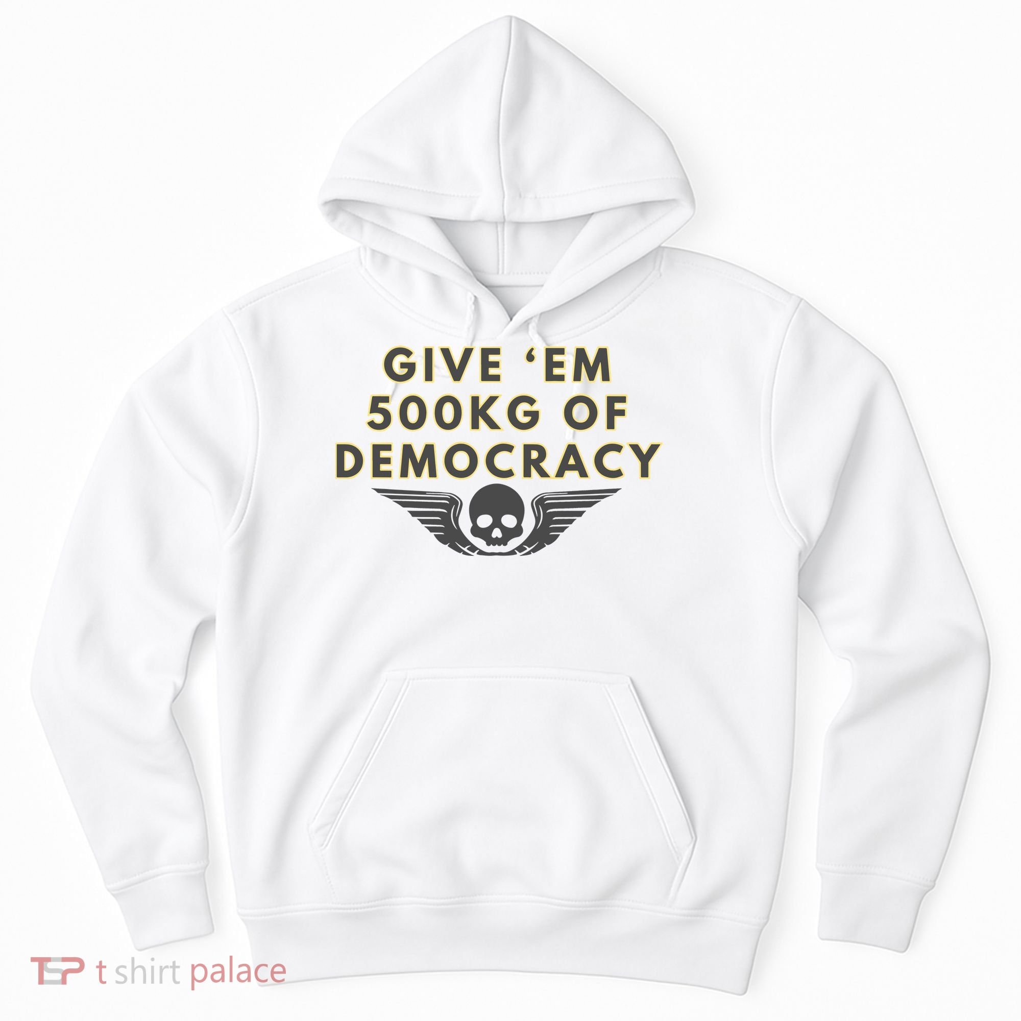 500kg Of Democracy Divers 2 Funny Game Hoodie
