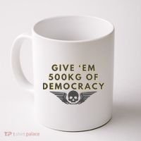 500kg Of Democracy Divers 2 Funny Game Coffee Mug thumb 0