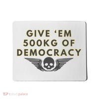 500kg Of Democracy Divers 2 Funny Game Mousepad thumb 0