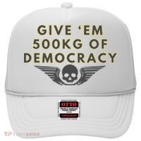 500kg Of Democracy Divers 2 Funny Game Hat thumb 0
