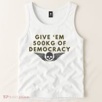500kg Of Democracy Divers 2 Funny Game Tank Top thumb 2