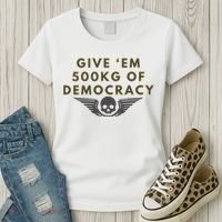 500kg Of Democracy Divers 2 Funny Game Women's T-Shirt thumb 3