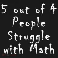 5 Out Of 4 People Struggle With Math Tote Bag thumb 4