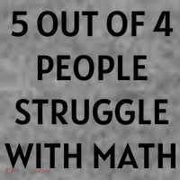 5 Out Of 4 People Struggle With Math Funny Toddler T-Shirt thumb 4