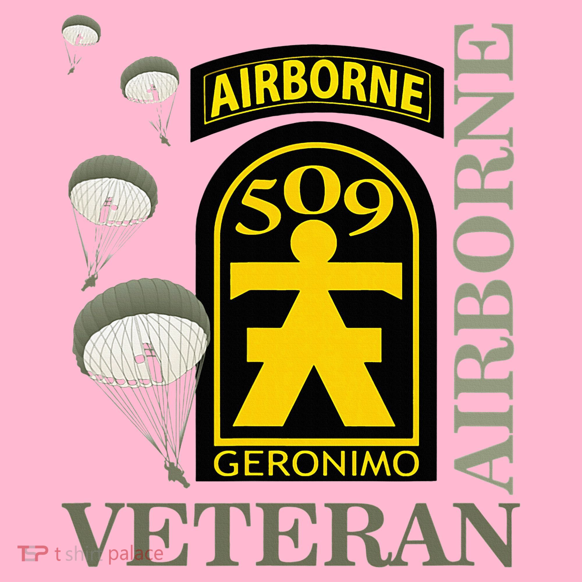 509th Parachute Infantry Regiment Airborne Veteran Christmas Coaster
