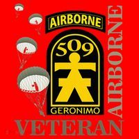 509th Parachute Infantry Regiment Airborne Veteran Christmas Santa Hat thumb 1