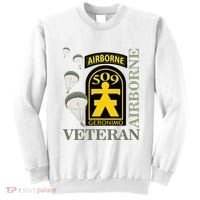 509th Parachute Infantry Regiment Airborne Veteran Christmas Sweatshirt thumb 0