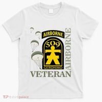 509th Parachute Infantry Regiment Airborne Veteran Christmas T-Shirt thumb 0