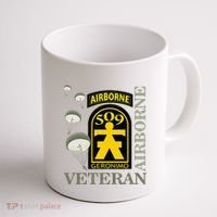 509th Parachute Infantry Regiment Airborne Veteran Christmas Coffee Mug thumb 1
