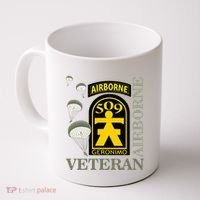 509th Parachute Infantry Regiment Airborne Veteran Christmas Coffee Mug thumb 0