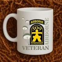 509th Parachute Infantry Regiment Airborne Veteran Christmas Coffee Mug thumb 2