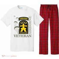 509th Parachute Infantry Regiment Airborne Veteran Christmas Pajama Set thumb 0