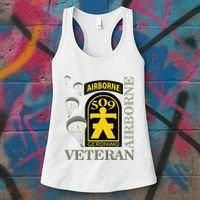 509th Parachute Infantry Regiment Airborne Veteran Christmas Women's Tank Top thumb 3